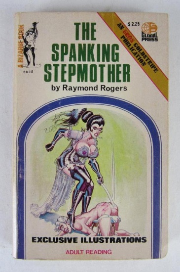 The Spanking Stepmother Rare 1972 Eros/Global Press Paperback/Bill Ward Cover