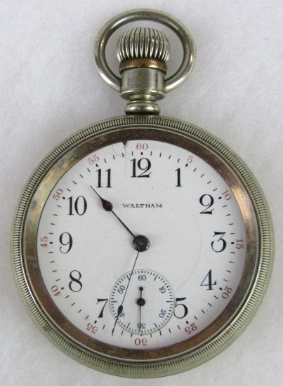 Antique Waltham 15J Pocket Watch- Size 16