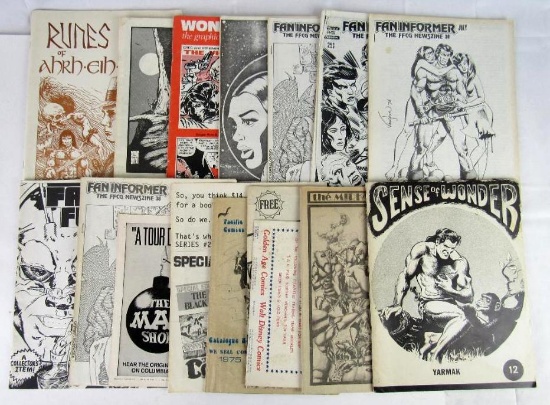 Comic Book Fanzines & Mail-Order Catalogs Large Bronze Age Group