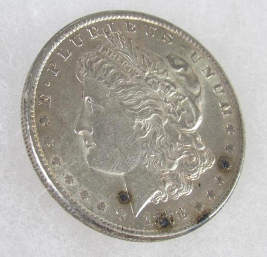 1898 Morgan Silver Dollar 8TF Rare Key Date/Uncirculated