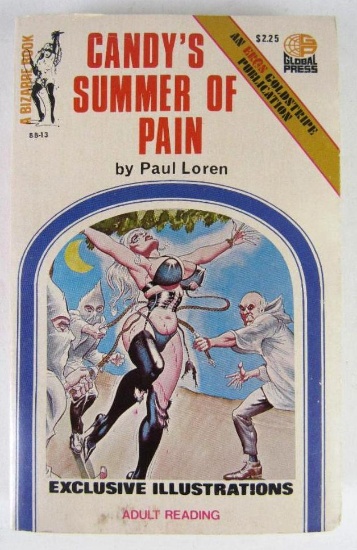 Candy's Summer of Pain Rare 1972 Eros/Global Press Paperback/Bill Ward Cover