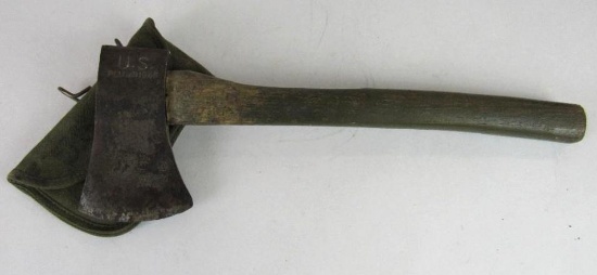 WWII US Army 1945 Dated Plumb Hatchet