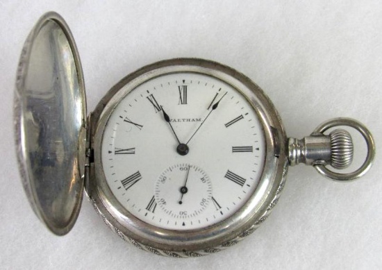 Antique Waltham Seaside 7J Pocket Watch Size 6