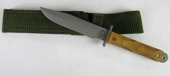 John Ek (Effingham, IL) Custom Commemorative US Commando Fixed Blade Knife