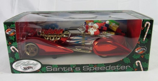 2002 Hot Wheels 1:18 Diecast Santa's Speedster MIB
