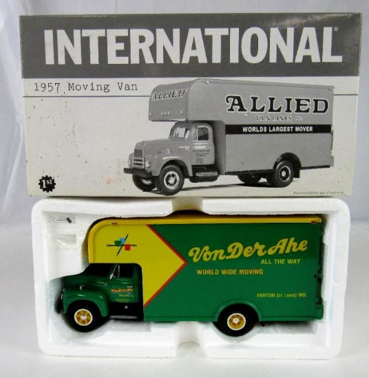 First Gear 1/34 1957 International Moving Truck- Von Der Ahe World Wide Moving MIB