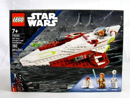 Lego Star Wars #75333 Obi-Wan Kenobi's Jedi Starfighter MIB