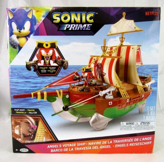 Jakks Pacific Sonic Prime Angel's Voyage Ship MIB
