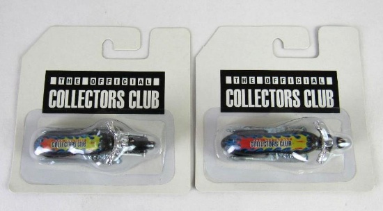 Lot (2) Hot Wheels 1998 Collectors Club- Scorchin Scooter Real Riders!