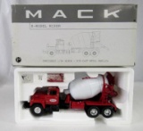 First Gear 1/34 Mack R-Model Cement Mixer 