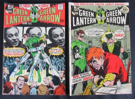 Green Lantern #84 & #85 (1971) Classic Neal Adams Issues