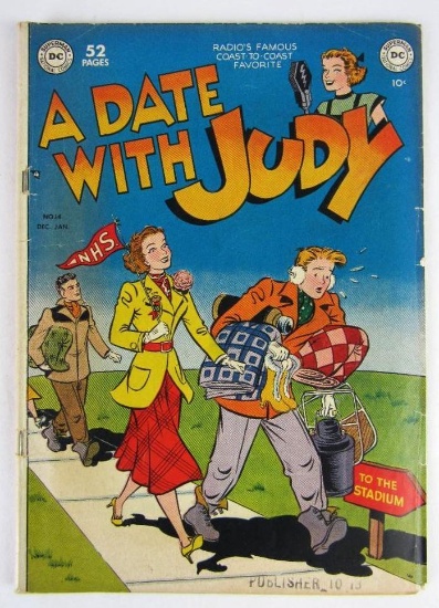 A Date With Judy #14 (1949) Golden Age DC/ Early Issue!
