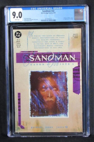Sandman #22 (1991) Neil Gaiman/ 1st Daniel CGC 9.0