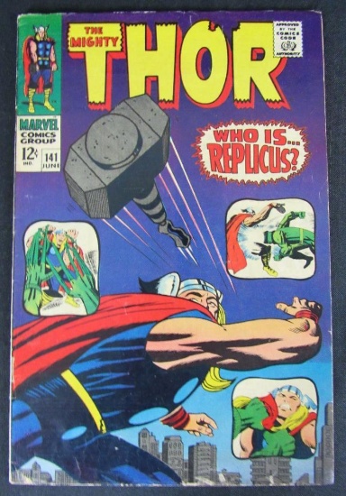 Thor #141 (1967) Silver Age/ 1st App. Replicus