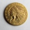 1914 D $2.50 Gold Indian Head Quarter Eagle