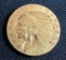 1911 S $5.00 Gold Indian Head Half Eagle