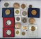 Lot (18) Asst. US Patriotic Tokens/ Medals