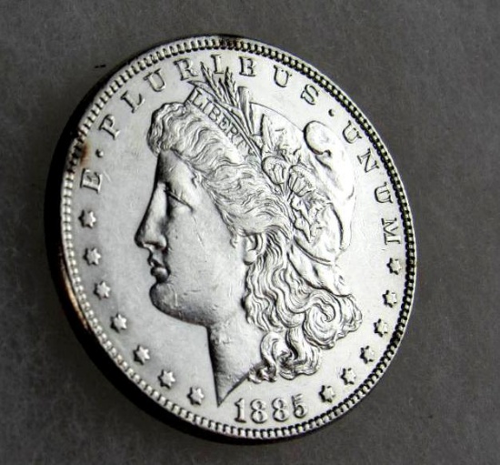1885 Morgan Silver Dollar