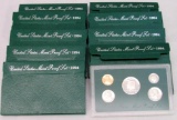 Lot (9) 1994 US Mint Proof Sets