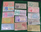 Vintage Military Payment Certificates/ Currency Lot