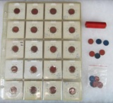 Estate Lot Vintage OPA Ration Chips/ Cardboard Coins