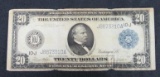 1914 $20 Federal Reserve Large Note