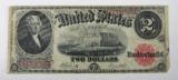 1917 $2 Legal Tender Large Note