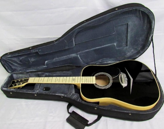 Excellent Esteban Cadillac Eldorado Ltd. Edition 6 String Acoustic Electric Guitar