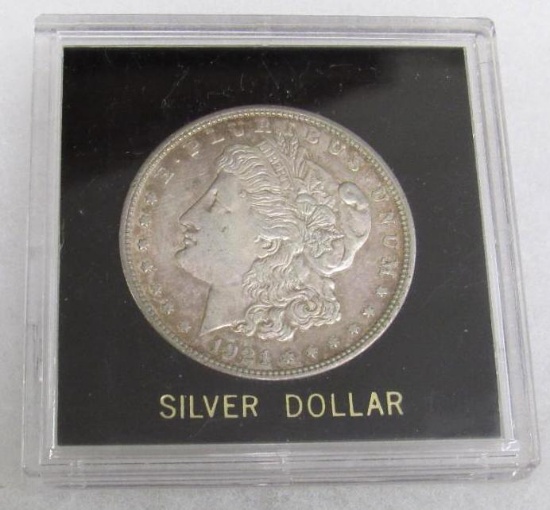 Nice 1921 D US Morgan $1.00 Silver Dollar