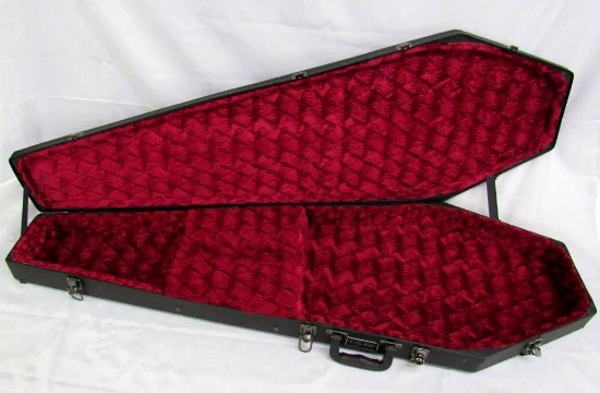 Excellent 54" Electric Bass Guitar "Coffin Case"