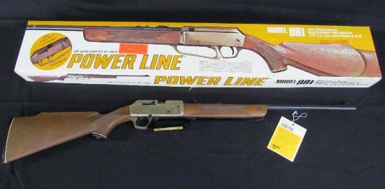 Vintage Model 881 Daisy Power Line BB / Pellet Air Rifle in Original Box