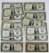 Lot (15) 1928, 1934, 1935 $1 Washington Silver Certificate Notes