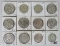 Lot (12) 1952-1963 Franklin Silver Half Dollars
