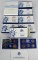 Complete Run (9) 2001 - 2009 US Proof Sets w/ Dollars MIB