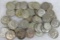 Lot (45) Mixed Date 1960's (40%) Silver Kennedy Half Dollars ($22.50 Face)