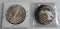 (2) .999 Pure Silver 1oz. Rounds