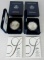 Lot (2) 2006 US Silver Eagle Bullion Coins MIB .999