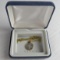 1998 Platinum 1/10 oz. US Eagle Coin in 14 Kt Gold Pendant Setting w/ 14 Kt Chain