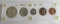 1957 P Silver Mint Proof Set in Plastic Holder