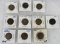Lot (10) Civil War Era Indian Head/ Flying Eagle Cents 1857-1864