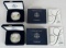 Lot (2) 2007 US Silver Eagle Bullion Coins MIB .999