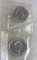 Lot (2) 1998 & 1999 Canadian .999 Pure Silver $5.00 Coins (Sealed)