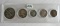 1934 US Silver Coin Set in Whitman Holder (Circulated)