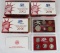 Lot (3) 2000, 2001, & 2002 US 90% Silver Proof Sets