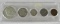 1958-D US Silver Mint Set in Whitman Holder
