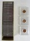Collector Box (32) 1960 - 1970 US Lincoln Cent Pennies .01 w/ Proofs