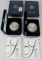 Lot (2) 2005 & 2006 US Silver Eagle Bullion Coins MIB .999