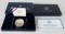 2001 Smithsonian American Buffalo US Silver Proof Bullion Coin MIB .999