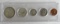 1962 US Silver Coin Set in Whitman Holder (Uncirculated)