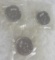 Lot (3) 1995, 1996, & 1997 Canadian .999 Pure Silver $5.00 Coins (Sealed)